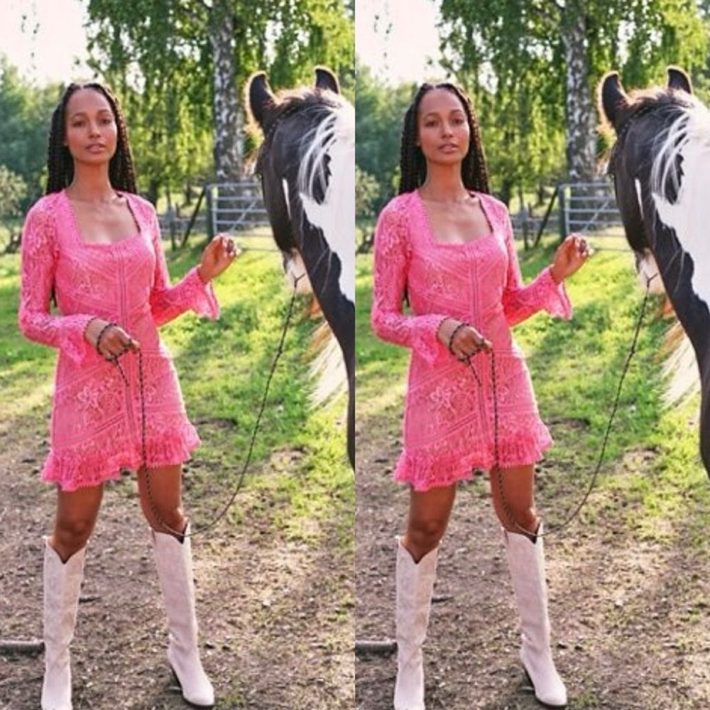 Free People Emerie Mini Dress x For Love & Lemons